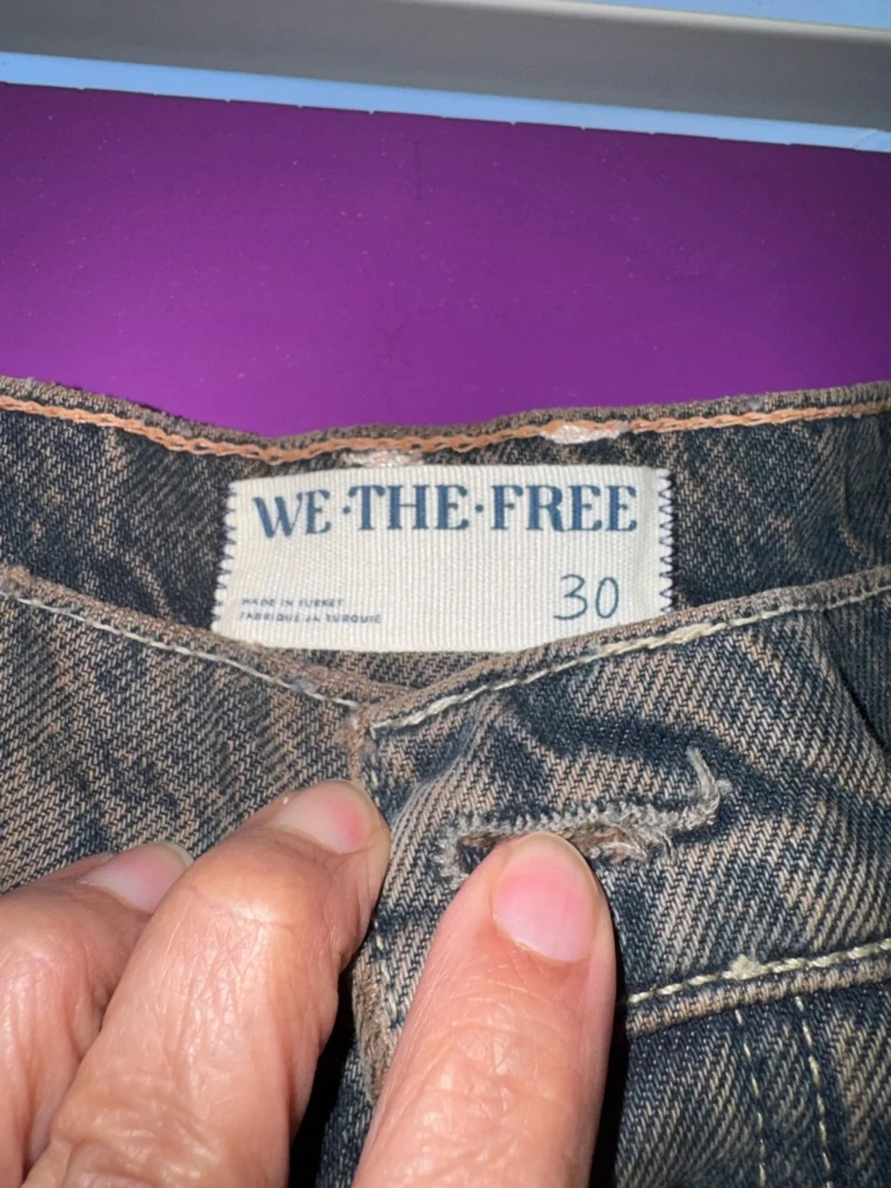 We The Free Washed Black Boyfriend Jeans - Picture 4 of 8